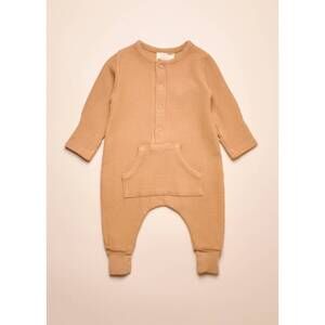 NEW THE SIMPLE FOLK unisex long john in camel